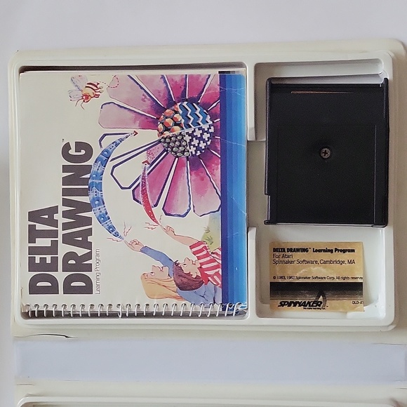 Delta Drawing Learning Program By Spinnaker 1983 Atari - Picture 10 of 12